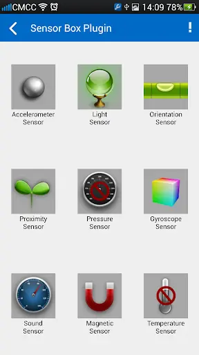 Sensor Box Plugin screenshot 2