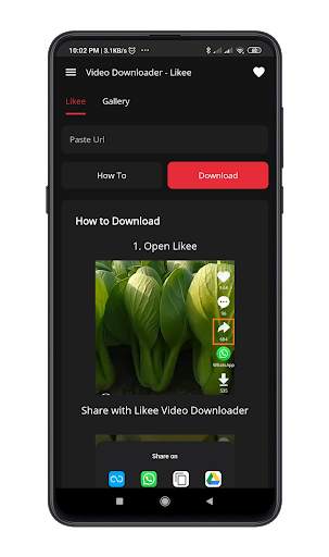Video Downloader - Likee Without Watermark screenshot 2