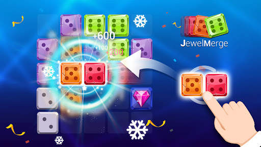 Jewel Games: Dice Merge Number screenshot 8
