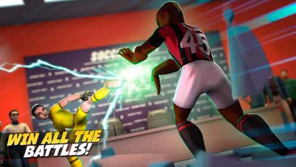 Press Room Soccer Fight! Football Player Combat 3D screenshot 9