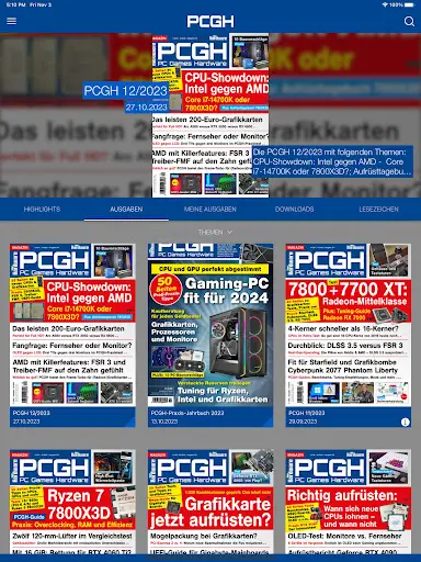 PC Games Hardware Magazin 1 تصوير الشاشة