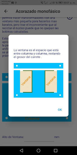 Cálculo de transformadores - L screenshot 4
