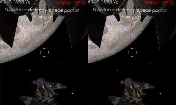 VR Space Shoot - for phones without a gyroscope screenshot 1