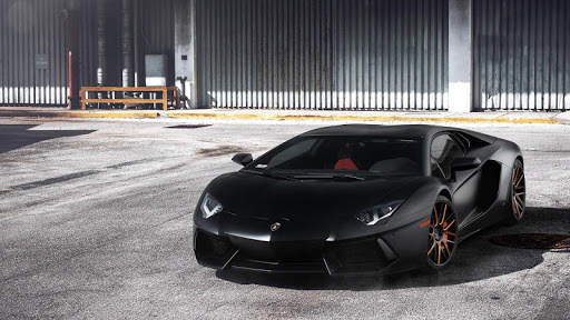Black Lamborghini wallpaper 7 تصوير الشاشة