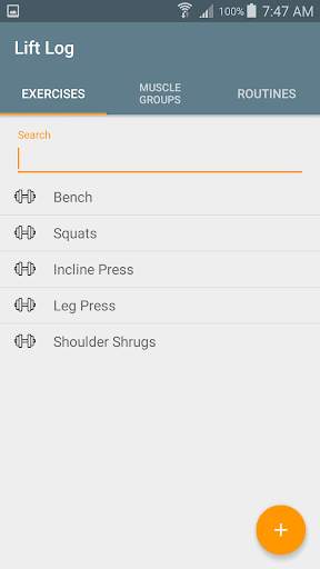 Lift Tracker screenshot 1