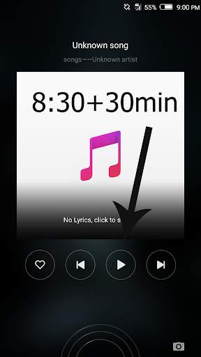 Music sleep timer - Shh Timer: Music off timer screenshot 3