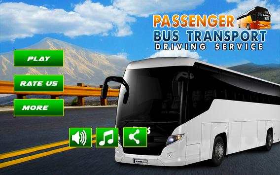 Passenger Bus Transport Driving Service screenshot 6