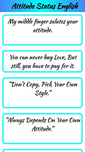Attitude Status In English screenshot 16
