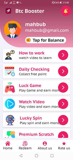 BTC BOSTER screenshot 1