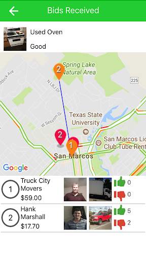 Bid Drivers screenshot 3
