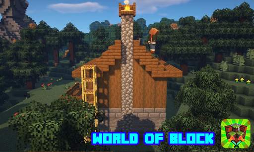 Mini World Block Craft - Classic World City screenshot 1