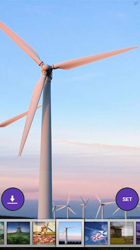 Windmill wallpaper screenshot 2