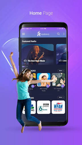 Radiona : Listen to Free Music, Radio & Podcasts screenshot 3
