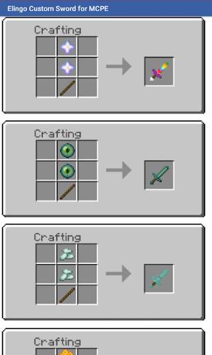 Elingo’s Custom Swords Addon for Minecraft PE screenshot 1
