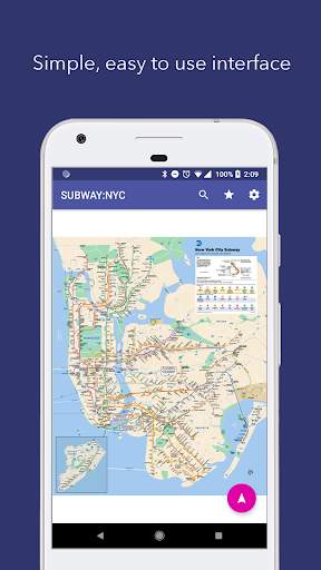 NYC Subway Map (Offline)   Tra screenshot 4