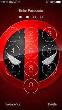 Deadpool Lock Screen HD screenshot 3