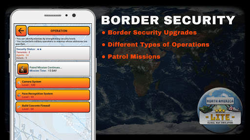 Global War Simulation - North America LITE screenshot 8