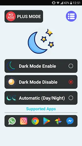 Dark Mode For Android & Apps screenshot 1