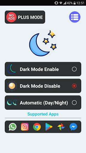 Dark Mode For Android & Apps screenshot 1