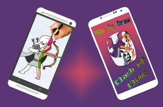How To Draw Clash of clans characters screenshot 1