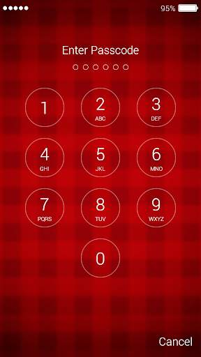 Red Devils Lock Screen 4 تصوير الشاشة