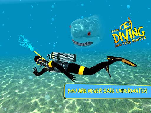 Scuba Diver Sniper Fury: Blue Whale Shark Hunter screenshot 4