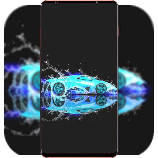 Neon Car Wallpaper 1.04