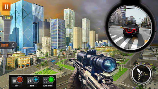 City Sniper Operation FPS Shooting Game 2019 screenshot 4