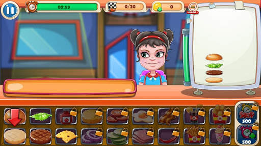 Sweet Burger: Hamburger Grill Shop Manager screenshot 2