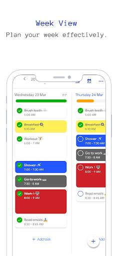 Routine48: time planner screenshot 4
