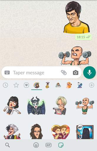 New Funny Celebrity Sticker for WhatsApp 2020 screenshot 5