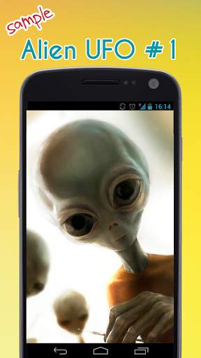 Alien & UFO Wallpaper screenshot 2