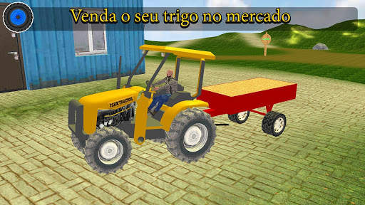 Trator Agricultura Motorista:aldeia Simulador 2021 screenshot 8