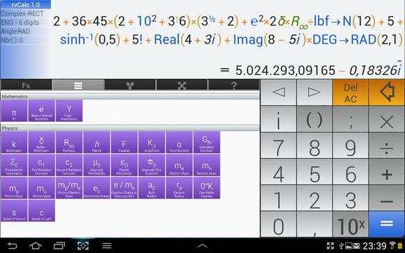 rvCalc Calculator FREE screenshot 11