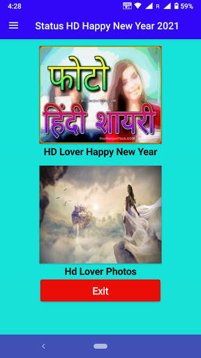 New Year Shayari Photo -  Happy New Year 2021 screenshot 1