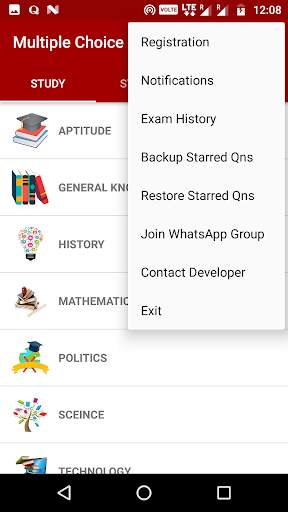 Multiple Choice Questions screenshot 8