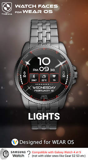 Lights Watch Face screenshot 1