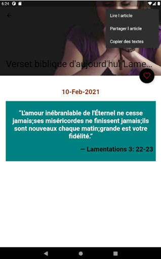 Meilleur verset biblique - Quo screenshot 9