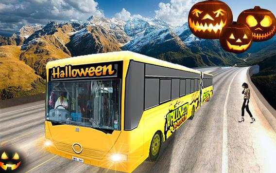 HALLOWEEN PARTY NIGHT BUS DRIVER 3D screenshot 2