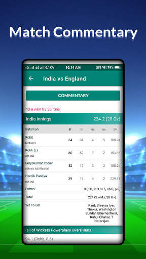 Live Cricket TV Score, Schedules, News screenshot 3