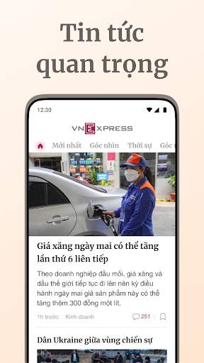 Báo điện tử VnExpress screenshot 3
