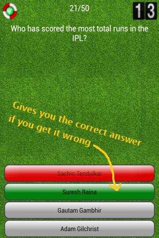 Champion Cricket Quiz screenshot 5