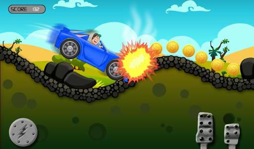 Speedy Hill Car Racing скриншот 7