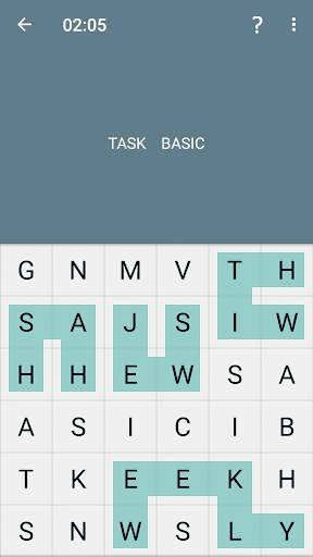 Word Search: Snake screenshot 1