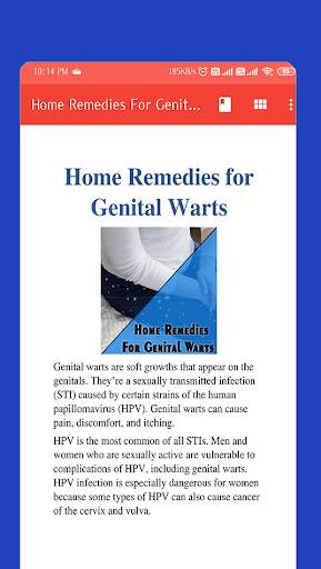 Home Remedies For Genital Warts screenshot 2