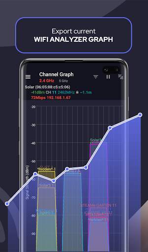 Wifi analyzer - Wifi scanner & Wifi strength screenshot 4