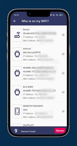 Detect WiFi: Who is on my WiFi screenshot 2