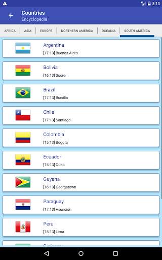Countries of the world screenshot 11