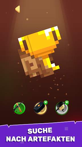 Diggerville 3D: Mine Pixel Craft screenshot 1