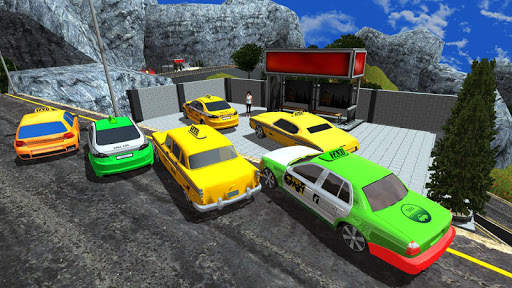 3D Taxi Driver - Hill Station screenshot 21